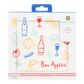 Talking Tables - Paper Napkin - Bon Appetit Icons - Pack of 20