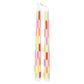 Talking Tables - Taper Dinner Candles - Pack of 2 - Multicoloured Check