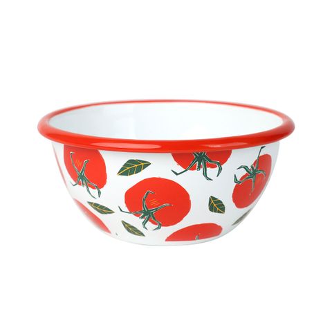 Talking Tables - Enamel Bowl - 12cm - Tomato - Red