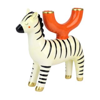 Talking Tables - Ceramic Candle Holder - Zebra