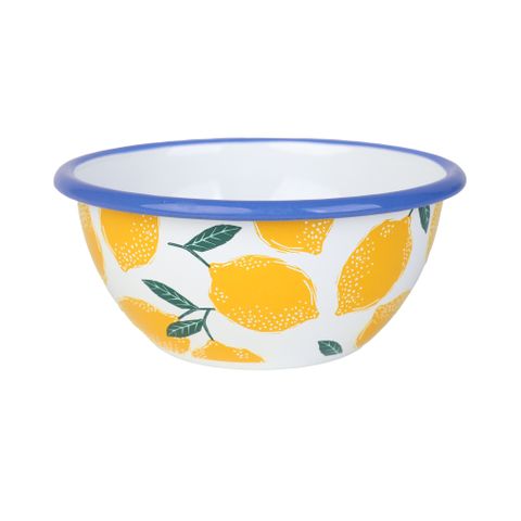 Talking Tables - Enamel Bowl - 12cm - Lemon