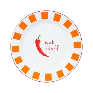 Talking Tables - Enamel Plate - 20cm - Chilli