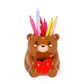 Legami - Ceramic Pen Holder - Desk Friends - Teddy Bear