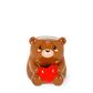 Legami - Ceramic Pen Holder - Desk Friends - Teddy Bear