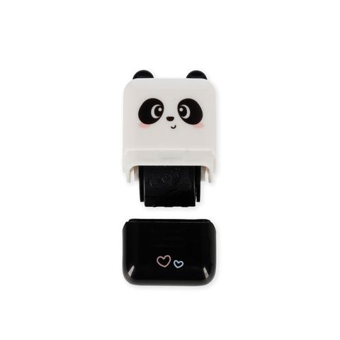 Legami - Deco Roller Stamp - Panda - Black Ink