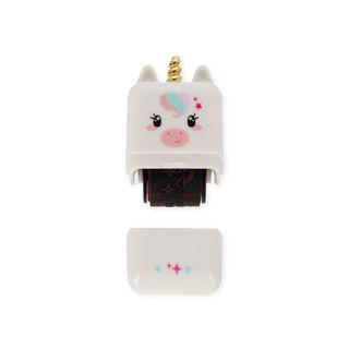 Legami - Deco Roller Stamp - Unicorn - Fuchsia Ink