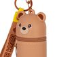 Legami - Coin Purse with Key Ring - Mini Kawaii - Teddy Bear