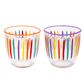 Talking Tables - Tumbler - 8.5cm - Bright Stripes