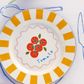 Talking Tables - Enamel Plate - 25cm - Tomato
