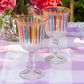Talking Tables - Wine Glass - 16cm - Bright Stripes