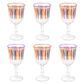 Talking Tables - Wine Glass - 16cm - Bright Stripes