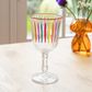 Talking Tables - Wine Glass - 16cm - Bright Stripes