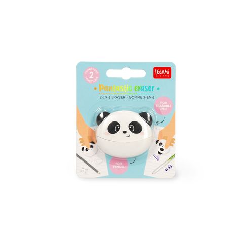 Legami - Pantastic 2-in-1 Eraser - Panda (Ships as Pack of 12 PAEKIT1)
