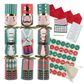 Talking Tables - Luxury Crackers - Bingo Game - 12 Inch - Nutcracker - Set of 6