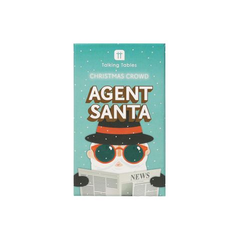 Talking Tables - Fun Guy Santa - Agent Santa (Ships in CDU of 12)