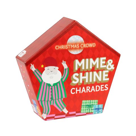 Talking Tables - Fun Guy Santa - Mime & Shine (Ships in CDU of 6)