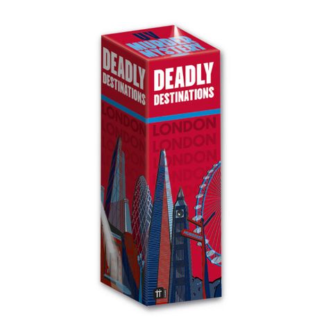 Talking Tables - Deadly Destinations - London Edition (Ships in CDU of 6)