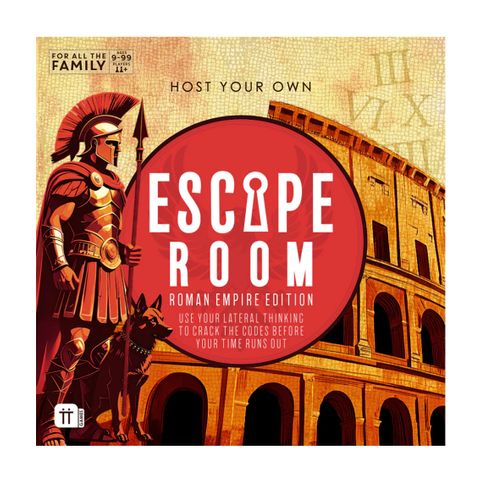 Talking Tables - Host Your Own - Family Escape Room Game - Roman Empire Edition