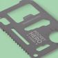 Legami - 11-in-1 Multi-Tool Credit Card - SOS Pocket Hero (ships as Pack of 12 METKIT1)
