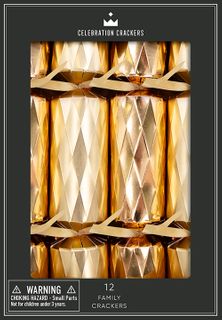 Celebration Crackers - Family Cube - 12 Inch - Midas Touch - Set of 12