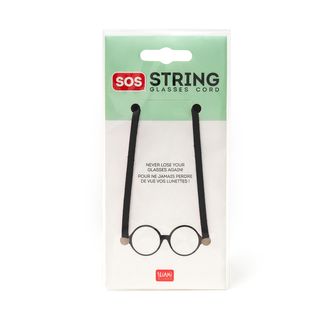 SOS String - Glasses Cord - Black (ships as Pack of 15 - ERBLAKIT1)