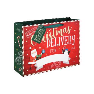Eurowrap - Christmas Delivery Personalised - Shopper Gift Bag