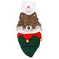 Talking Tables - Crocheted Pet Bandana - Botanical Holly