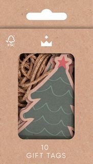 Celebration Crackers - Christmas Forest - Gift Tags - Pack of 10