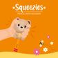 Legami - Squishy Pencil - Squeezies - Teddy Bear
