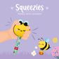Legami - Squishy Pencil - Squeezies - Bee