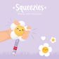 Legami - Squishy Pencil - Squeezies - Daisy