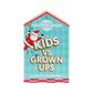 Talking Tables - Fun Guy Santa - Kids vs Grownups (Ships in CDU of 8)