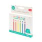 Legami - Party Candles With Coloured Flame - Pack of 12