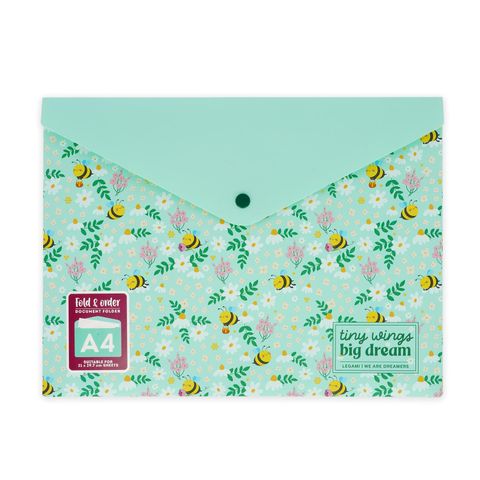 Legami - Fold & Order - Document Folder - A4 - Bee
