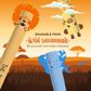 Legami - Set of 3 Erasable Gel Pen - Wild Savannah (ships as a Pk of 12 - EPSETKIT3)