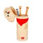 Legami - 2-in-1 Silicone Pencil Case - Kawaii - Golden Retriever