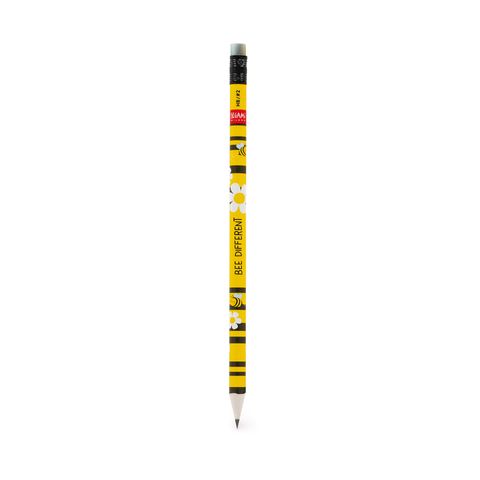 Legami - Recycled Paper Pencil - Bee - I Used To Be A Newspaper