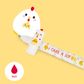 Legami - Erasable Gel Pen Single - Hen - Red Ink