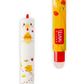 Legami - Erasable Gel Pen Single - Hen - Red Ink