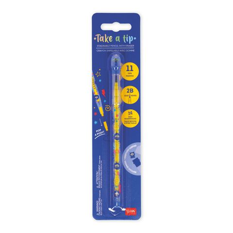 Legami - Stackable Pencil - Monster (ships as a Pk of 18 - STEKIT3)