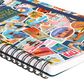 Legami - Spiral Notebook - Large - Lined - Travel Stickers