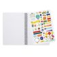 Legami - Spiral Notebook - Large - Lined - Travel Stickers