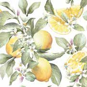 Ambiente - Paper Napkins - Pack of 20 - Luncheon Size - Limoni