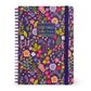Legami - Spiral Notebook - Large - Lined - Flowers