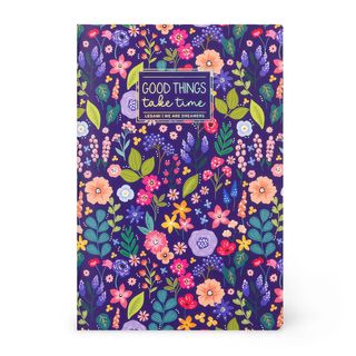 Legami - Quaderno Collection - Notebook - Large - Lined - Flowers