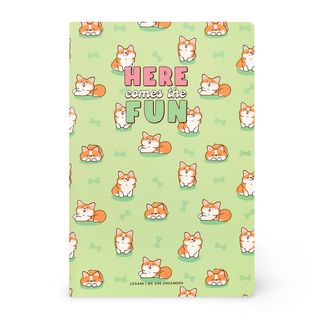 Legami - Quaderno Collection - Notebook - Large - Lined - Corgi