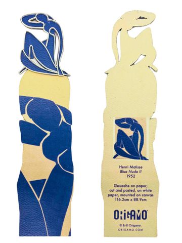 Origamo - Bookmark - The Artists Collection - Matisse - Blue Nude