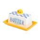 Talking Tables - Butter Dish - Blue (13 x 9.5 x 10.4 cm)