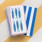 Talking Tables - Paper Napkins - Long Lunch - Pack of 16 - Fish