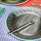 Talking Tables - Stainless Steel Plate - 25cm - Green